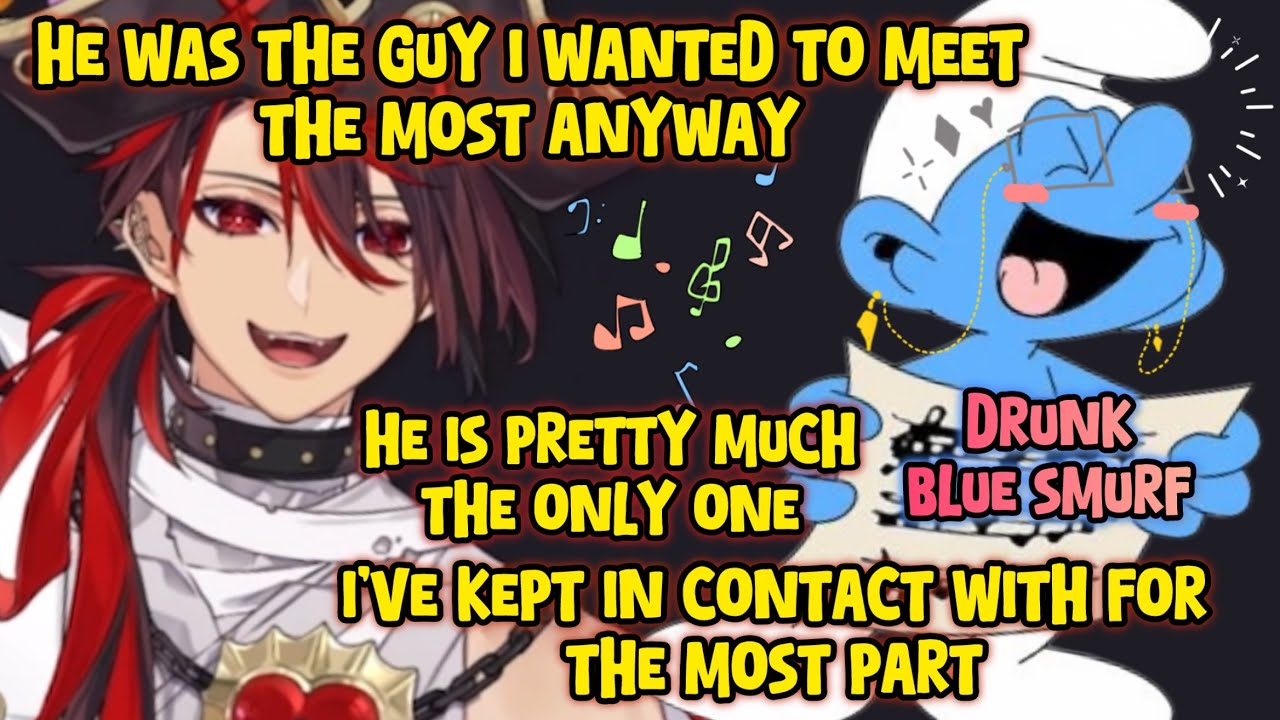 Kuro met curtain novelist IRL in japan 【More details】❤️‍🩹💙