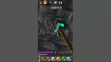 Minecraft different block to break diamond pickaxe #short