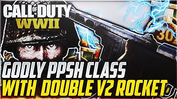 YOU WILL DROP EASY V2s WITH THIS CLASS SETUP (COD WW2) BEST PPSH VARIENT (GODLY GUN)