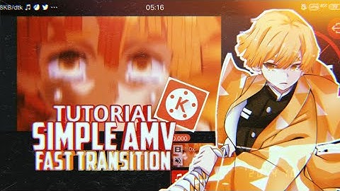 TUTORIAL! Cara Membuat AMV Fast Transition | Kinemaster Tutorial