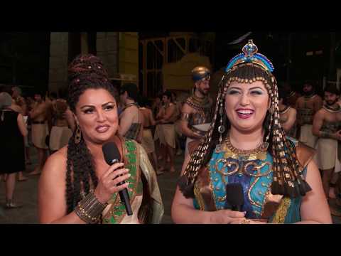 Anna Netrebko and Anita Rachvelishvili on Aida