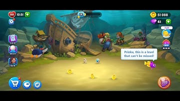 Fishdom levels 200-204, Playrix games