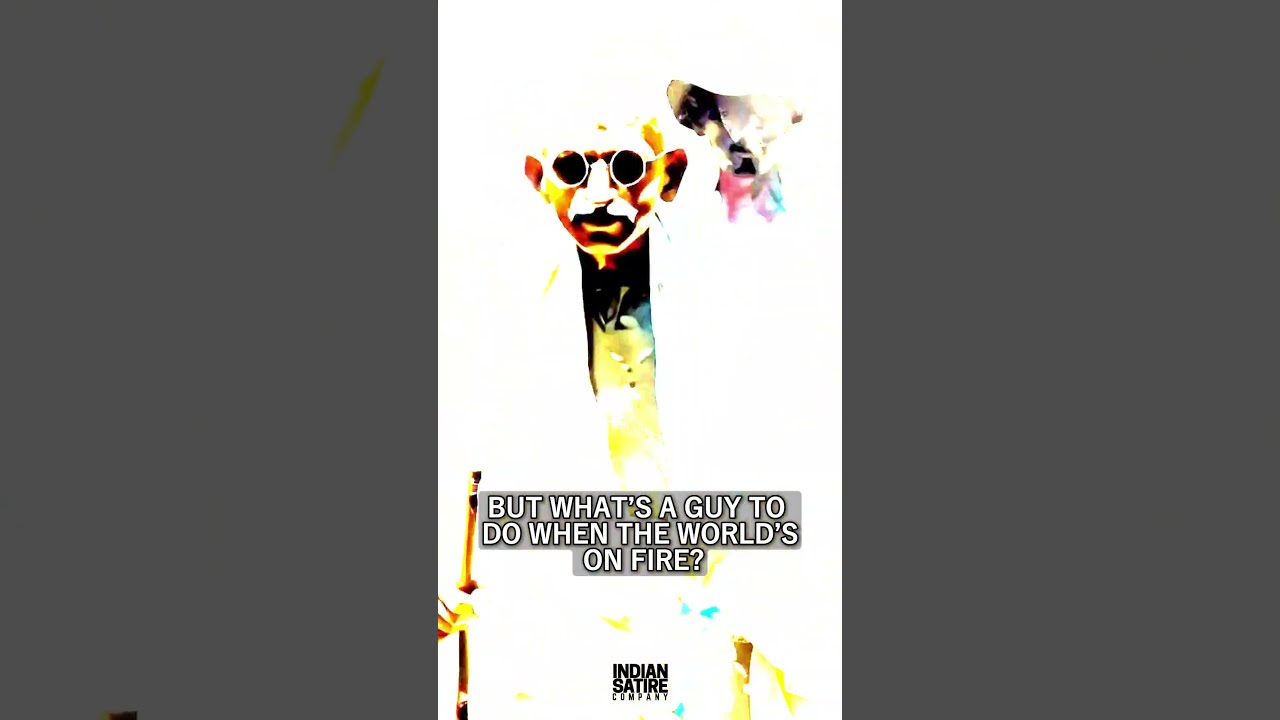 MK Gandhi: The Fasting Machine | Indian Satire Company (Song# 001/100) 