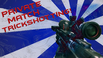 Black Ops 2 Private Match Trickshotting Montage #1