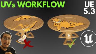 UVs en UE 5.3 - Workflow y algunos Tips extras