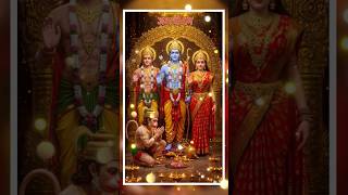 Jai Shri Ram 🙏 | Maryada Purushottam Ram, Mata Sita, Lakshman Aur Hanuman Ji Darshan #diwali2025