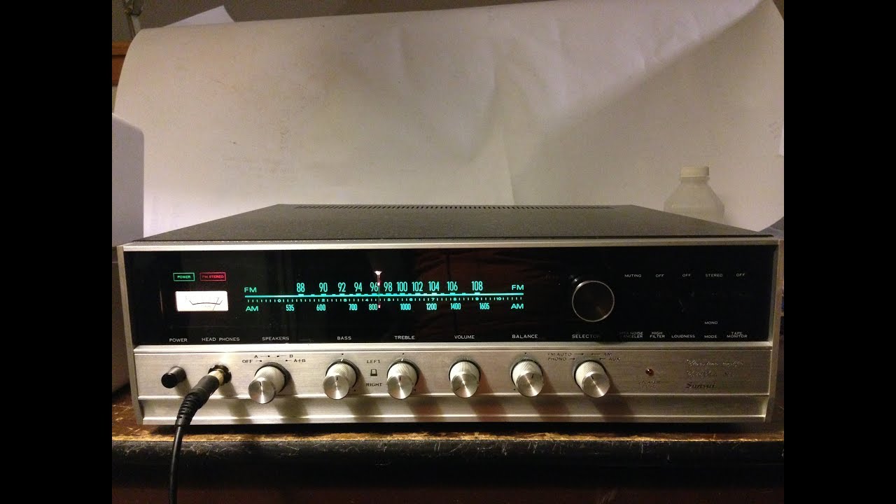 Sansui 800 Receiver Repair (One Channel Distortion)