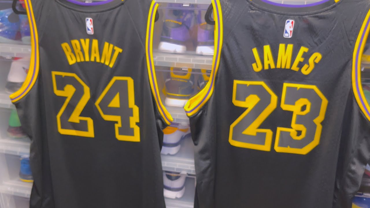 Lebron James Black Mamba Nike Swingman Jersey 