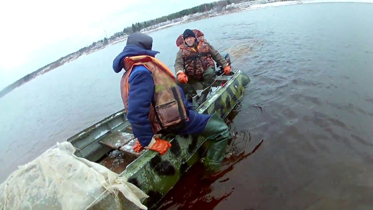 Рыбалка с неводом архангельская область - YouTube