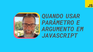 Parâmetros e argumentos: quando usá-los em JavaScript #cortes