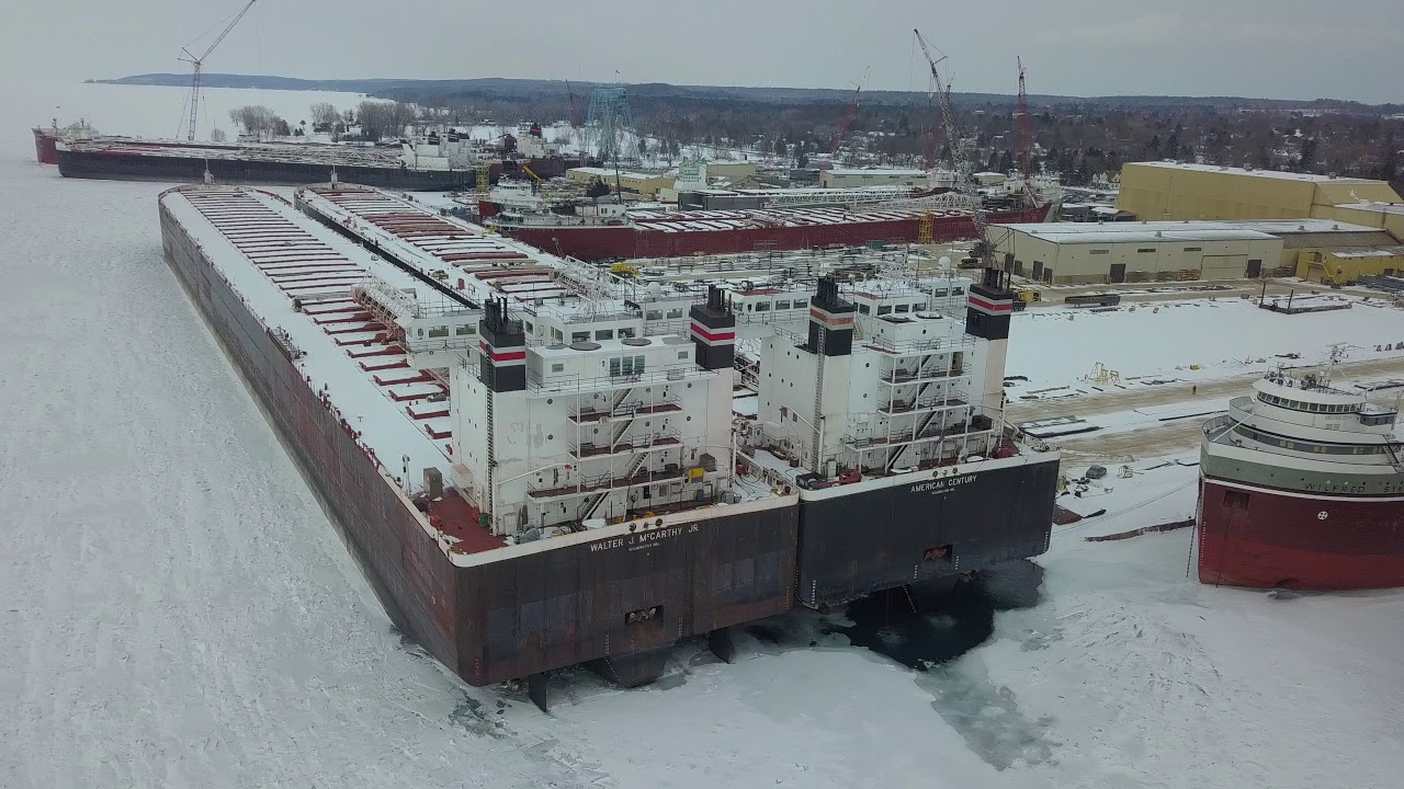 Sturgeon Bay Winter Lay up 2021 YouTube