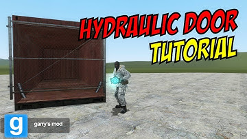 How to Make a Hydraulic Door In Gmod