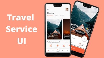 Flutter UI - Travel Service - Speed Code