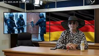 Marla Svenja L Vermummte Polizisten stürmen um 7 Uhr morgens mit Rammböcken eine Wohnung wegen Fahne