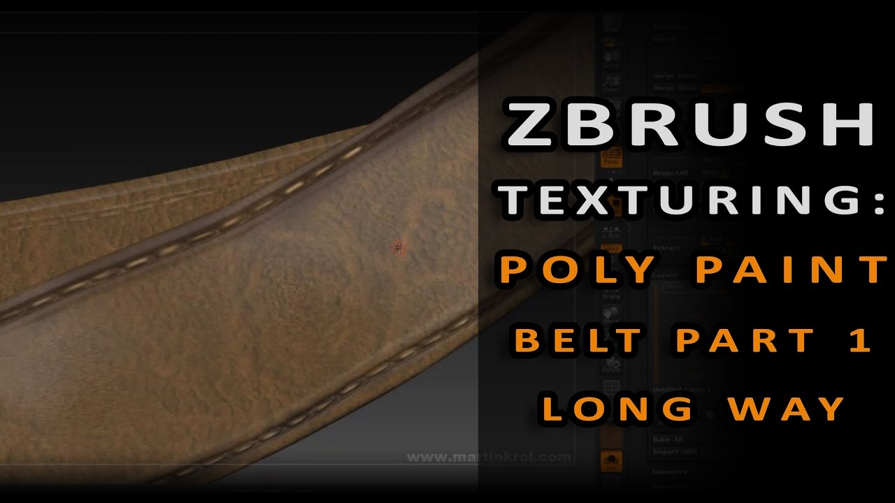 free zbrush belts
