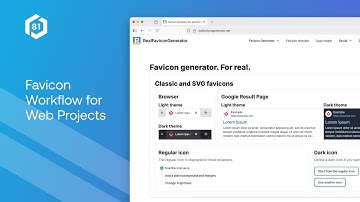 Favicon Workflow for Web Projects