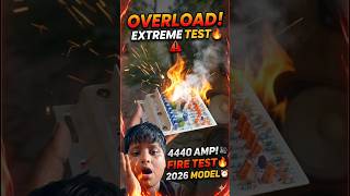 4440 IC Amplifier Circuit EXTREME Overload Test! 😱🔥 #shorts