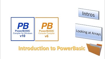 An introduction to Programming using the PowerBasic Windows and Console compilers - Arrays