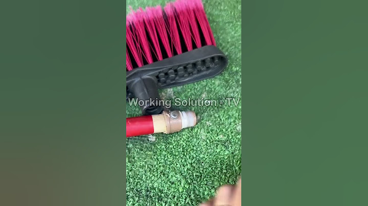 How to repair a broken broom