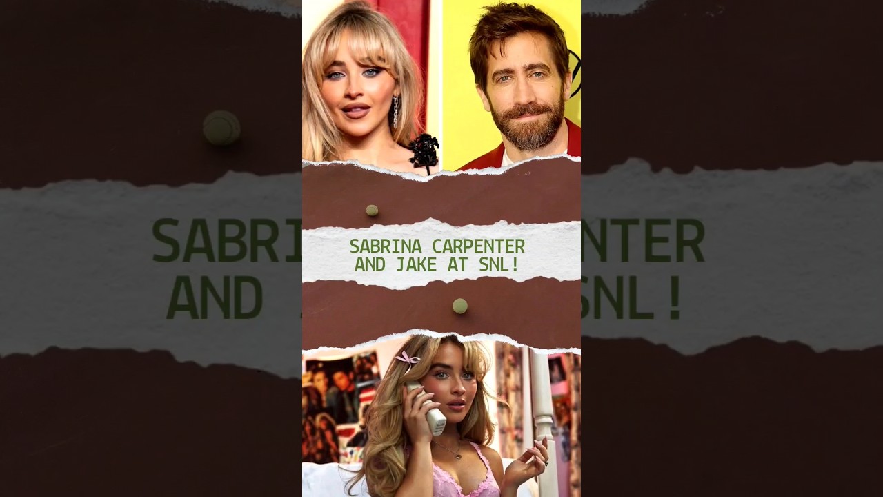Jake Gyllenhaal To Host SNL Season Finale Alongside Sabrina Carpenter!