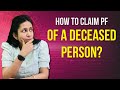 How to Claim PF Amount if Account Holder is no More | Withdraw PPF Money | CA Neha Gupta |