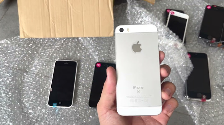 So sánh iphone 5 và 5se năm 2024