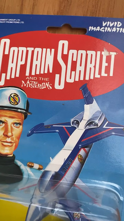 Classic Captain Scarlet Diecast Collectible Spectrum Jet Liner #diecastcollection