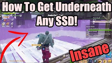 How To Get Underneath Any Storm Shield! *EASY* New Scamming Technique Fortnite Save The World Insane