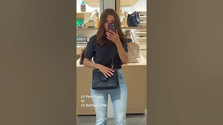 LV Petit Palias vs LV OnTheGo PM #louisvuitton #shortvideo #louisvuittonbag
