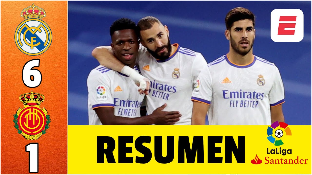 Real Madrid 6-1 Mallorca. GOLEADA con triplete de Asensio, doblete de ...