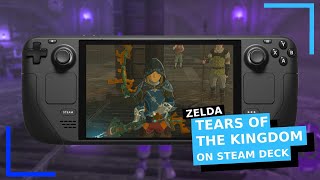 Zelda Tear of the Kingdom.. Steam Deck