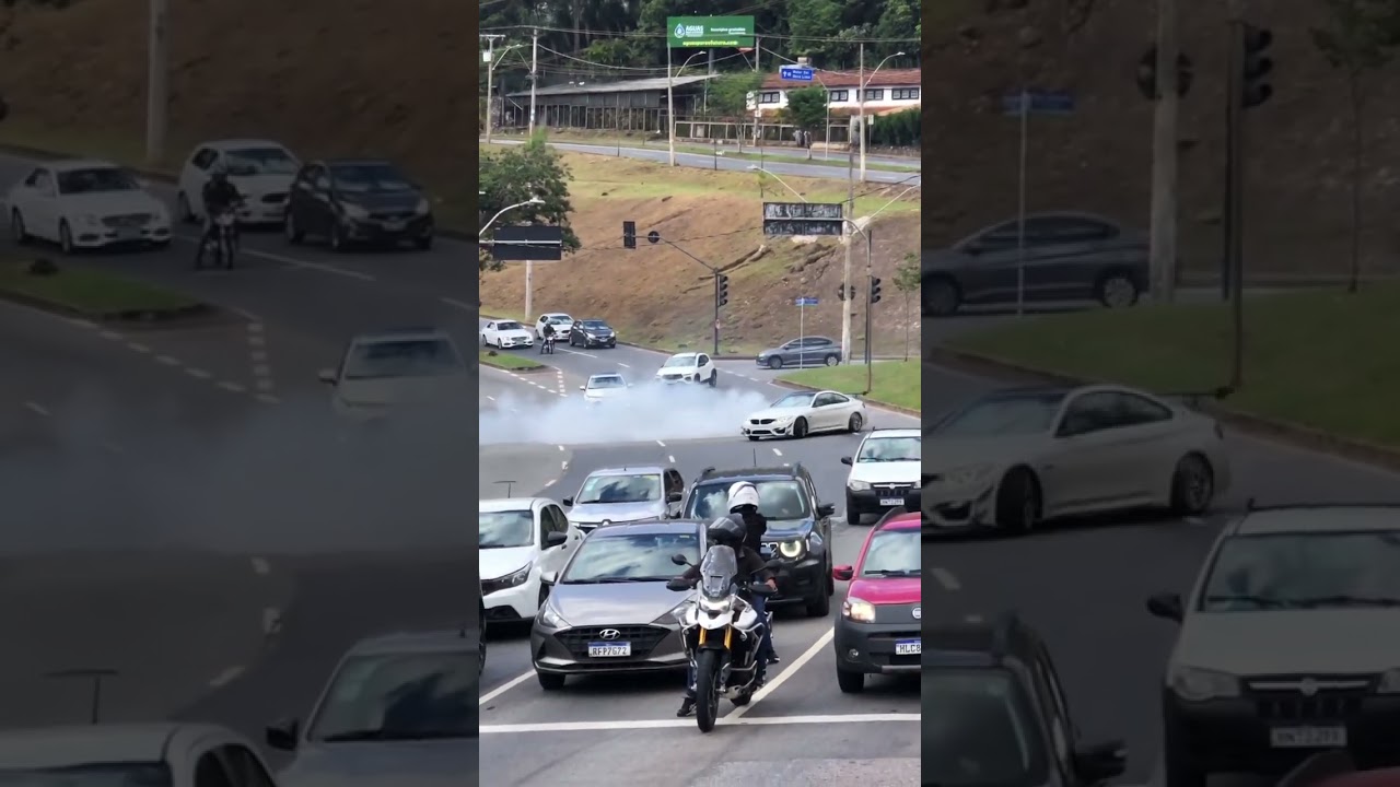 Bmw M4 FAZENDO DRIFT NO MEIO DA RUA DE BH !!!  