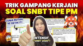 H-7 SNBT 2026! WAJIB BISA TIPE SOAL PM INI KALO MAU LOLOS | Mantappu Academy