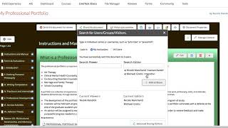 Adler LiveText: Share Your Portfolio