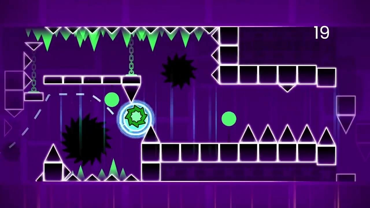 Cycles X with Frame Perfects counter - Geometry Dash