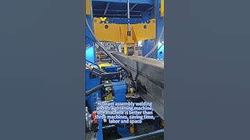 h beam 3 in 1 welding machine