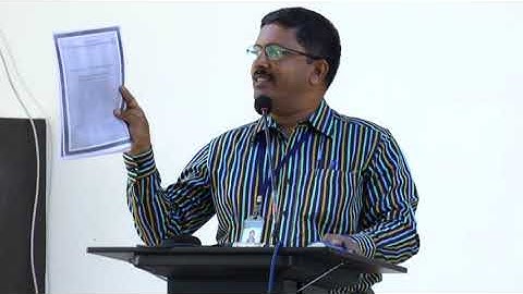 VIMS : AICTE Sponsored FDP on Advanced Data Analysis Tools & Techniques : Valedictory : 2017: Part 3