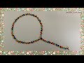 Necklace in 5 mins with Seed bead/Bracelet/Anklet/Step-by-step Jewelry making Tutorial/Pulsera diy