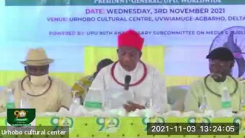 UPU 90TH ANNIVERSARY CELEBRATION - PRE-EVENT WORLD PRESS CONFERENCE