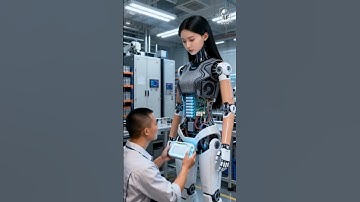 Humanoid robots powered by high-capacity batteries! 🤖🔋🔥 #humanoid #advancedAI #roboticslab