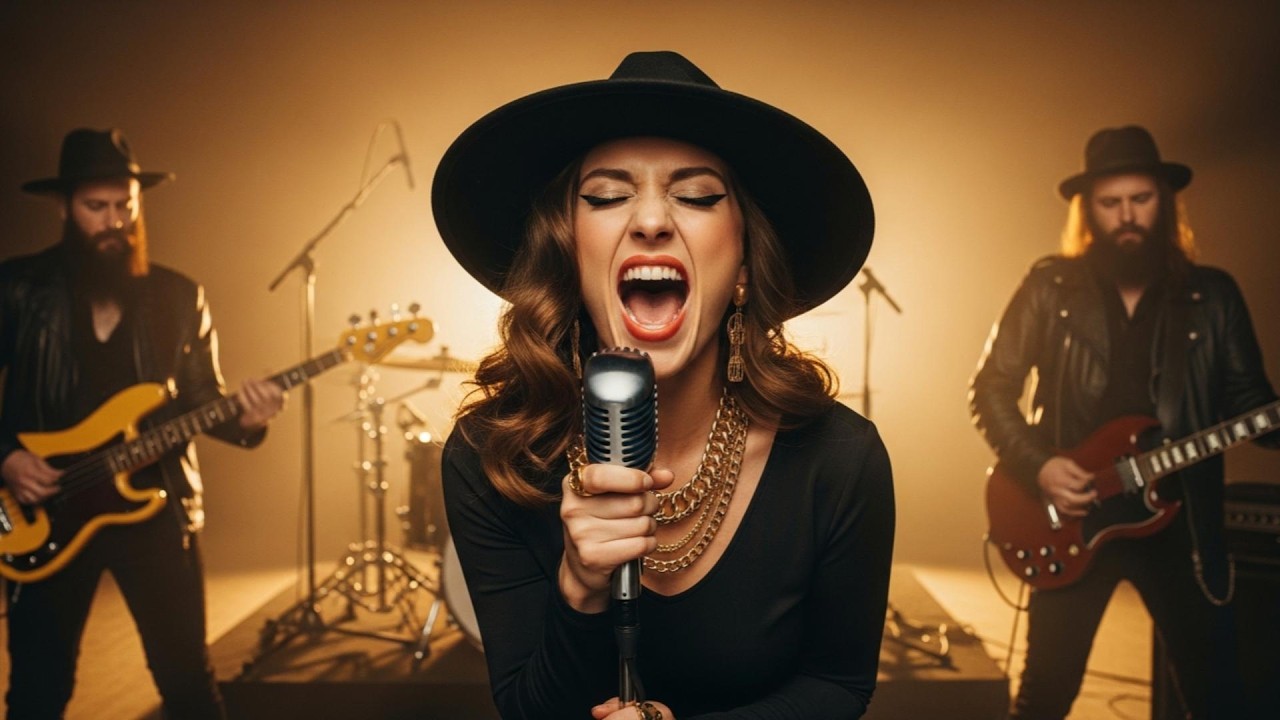 Janis Joplin, Led Zeppelin, AC/DC, Deep Purple, ZZ Top 🔥 Blues Rock Lady Vocals & Dirty Guitar Riffs