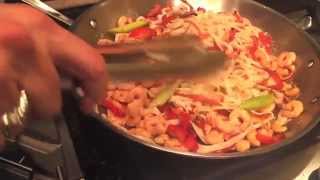 Steve Azar's Spicy Garlic Shrimp Stir Fry