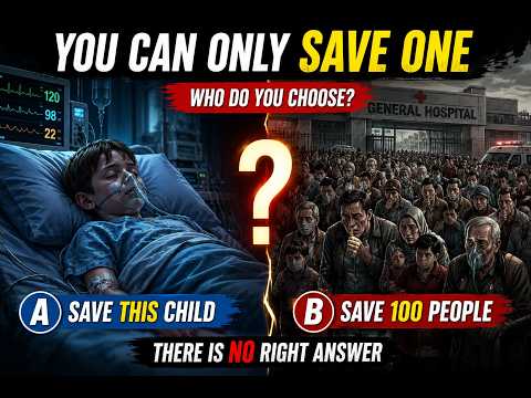 You Can Only Save ONE... Who Do You Choose? | Impossible Moral Dilemma