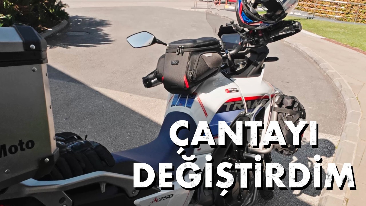 Transalp’e Yeni Tank Çantası | PRO City 11–14L