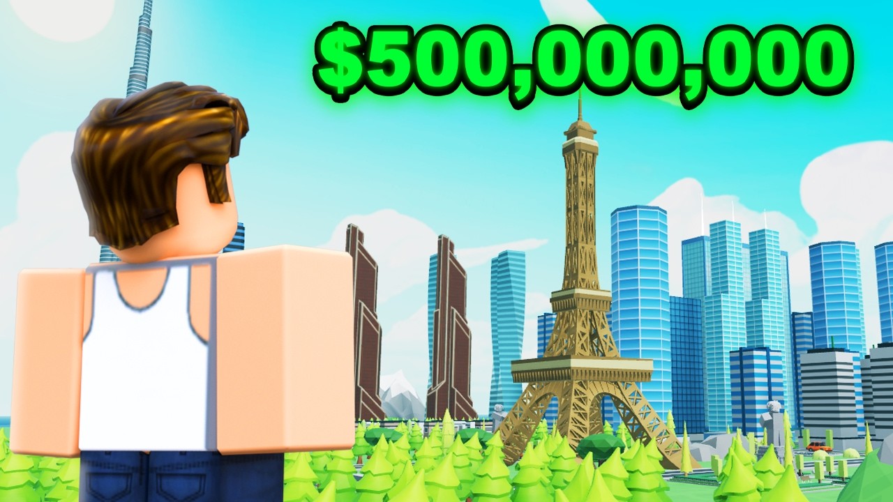 I Built a PERFECT Roblox City