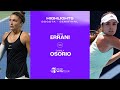 Sara errani vs  camila osorio  2024 bogota semifinal  wta match highlights