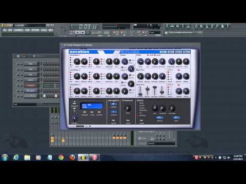 How to a make nice hard dance lead with novation vstation synth