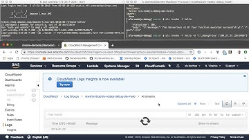 NodeJS debugger on AWS Lambda