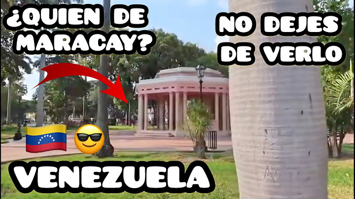 WALKING THROUGH THE STREETS OF VENEZUELA THIS IS MY CITY, MARACAY