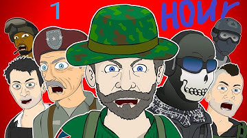 ♪ CALL OF DUTY: MODERN WARFARE 2 THE MUSICAL - Animated Parody Song 1 HOUR ♪